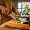 Fiskars 1057534 keukenmes roestvrij staal 1 stuk kokmes