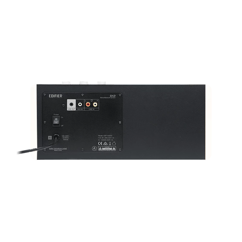 Edifier kleine actieve luidspreker | D12 | Bluetooth | wit | draadloze verbinding