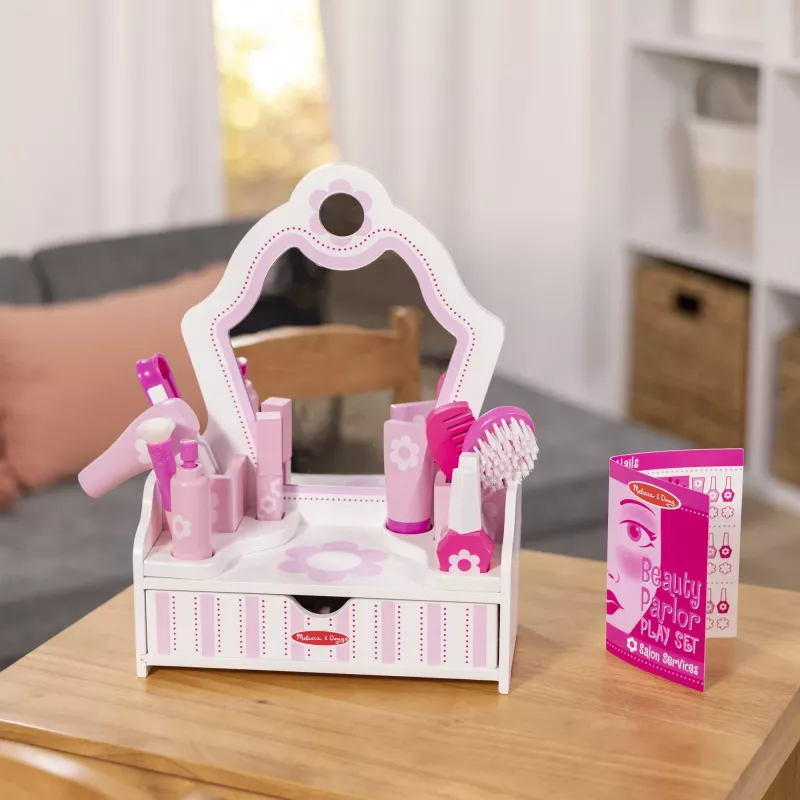 Melissa & Doug - beautysalonset, rollenspel
