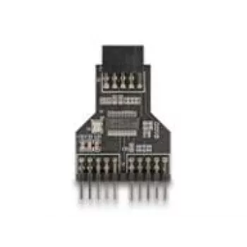 DeLOCK 60045 kabeladapter 9-pin USB 2.0 2 x 9-pin-header zwart