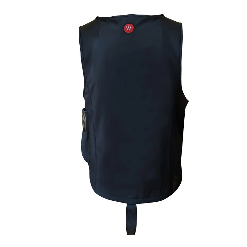 Glovii GMV1M watersportvest zwart softshell