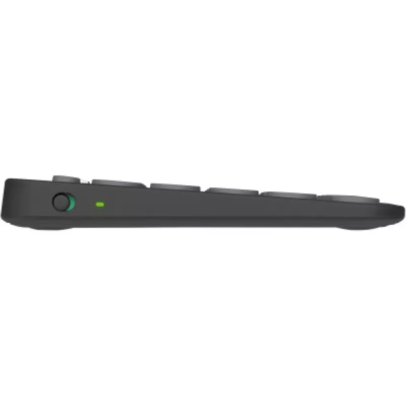 Logitech Pebble Keys 2 K380s - toetsenbord - draadloos - Bluetooth LE - QWERTZ - Duits - Tonal Graphite (920-011795)