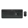 Logitech MK540 Advanced - toetsenbord-muisset - draadloos - 2,4 GHz - Hongaars QWERTZ