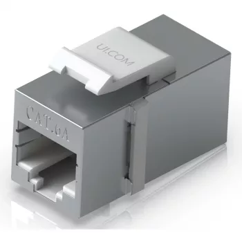 Keystone-koppeling Ubiquiti UACC-Keystone-Coupler-C6A plat roestvrij staal RJ-45
