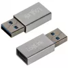 LogiLink AU0056 USB 3.2 Gen 1 adapter USB Type-C bus zilver