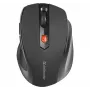 Draadloze RF optische rechtshandige muis DEFENDER ULTRA MM-315 — 1600 DPI, 6 knoppen, USB-ontvanger, zwart