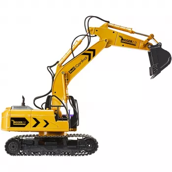 Revell Digger 2.0 - graafmachine - elektromotor - 1:16 - Ready-to-Run (RTR) - zwart - geel - Digger 2.0 (24924)