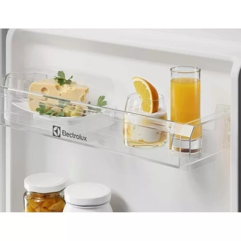 Inbouw koel-vriescombinatie Electrolux ENS3SE18S – roestvrijstaal, vriesvak boven, verwisselbare deurstop, energie-efficiëntieklasse E