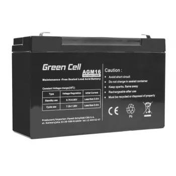 UPS-accu verzegeld loodzuur Green Cell AGM16