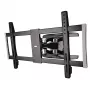 Hama 00118057 Premium FullMotion XL tv-wandbeugel 37–90 inch (2,29 m), 2 armen, tot 60 kg, VESA tot 800x400, zwart