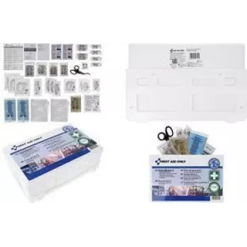 First Aid Only EHBO-set P-51003 00 — wandmontage compacte EHBO-doos DIN 13157, wit