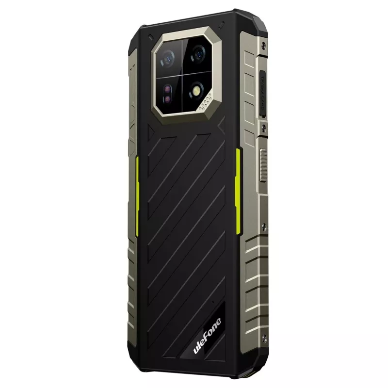Robuuste smartphone UleFone Armor 22 4G, 9 GB RAM, 128 GB opslag, IP69K, groen