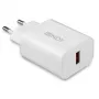 Lindy 73412 mobiele oplader smartphone, tablet wit AC snelladen binnen, buiten