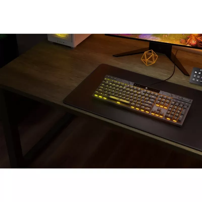 Corsair K70 MAX toetsenbord gaming USB Duits zwart