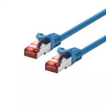 Netwerkkabel LOGON TCF66F020B Cat6a F/UTP (FTP) blauw, 2 m, RJ-45–RJ-45