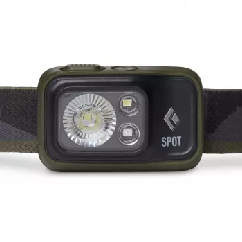 Hoofdlamp Black Diamond Spot 400 – 400 lm, LED, IPX8 waterdicht, AAA, lichtbereik 12–100 m, zwart