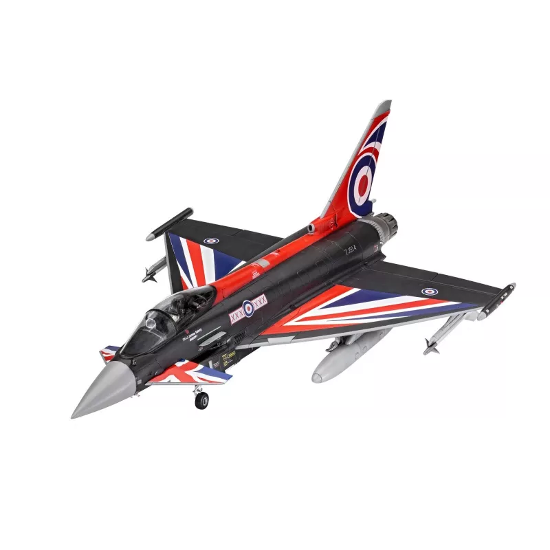 Plastic modelbouwpakket REVELL Eurofighter zwart Jack 1:48