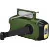 Draagbare UKW/MW-radio SENCOR SRD1000SCLGR met Bluetooth, solar-/slinger-/USB-C-laden, 2000mAh-accu, IPX4, LED-lampen