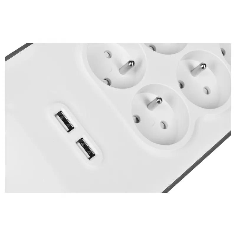 Overspanningsbeveiliging Belkin BSV604ca2m wit 6 AC-stopcontacten 2 m