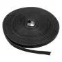 LABEL THE CABLE LTC PRO Roll Strap, dubbelzijdige klittenbandrol, 25 m zwart