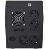 Noodstroomvoorziening Green Cell UPS05 — Line-Interactive 2 kVA / 1200 W, 5x Type-F-stopcontacten, LCD, USB, RJ-45