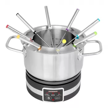 Elektrische fondue Gastroback 42568 1,8 l 8 personen zwart RVS