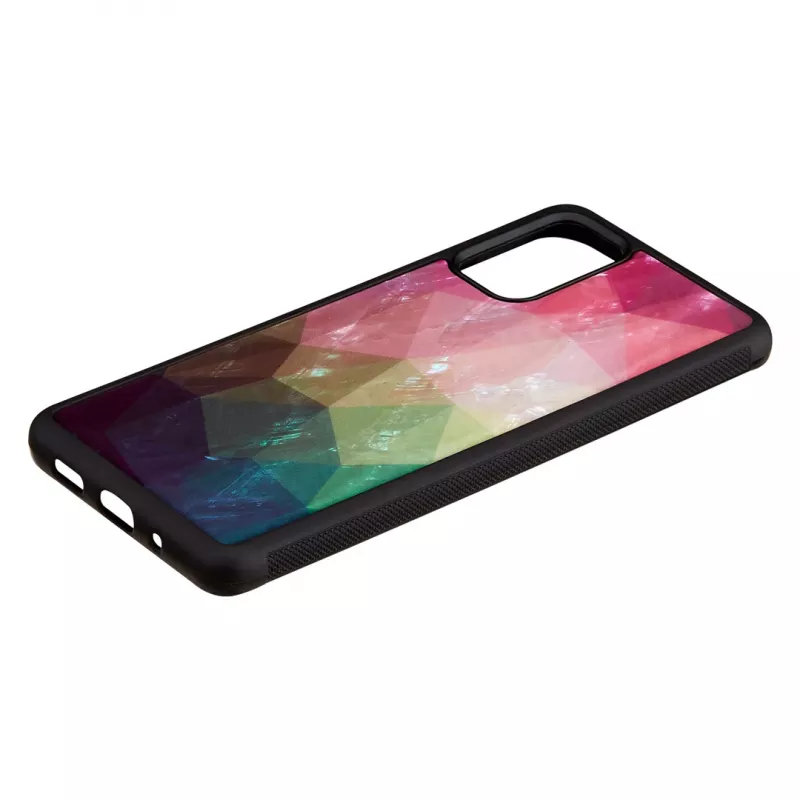 iKins telefoonhoesje voor Samsung Galaxy S20+ — waterbloemdesign, zwart