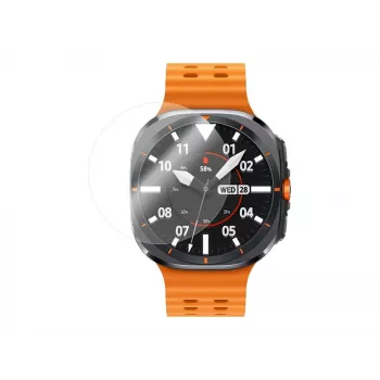 Tempered Glass screenprotector FIXED voor Samsung Galaxy Watch Ultra – transparant, 2 stuks
