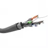 Wentronic Goobay CAT 6 netwerkkabel, S/FTP (PiMF), grijs, 305 m – CCA koper mix, AWG 23/1 (solid), PVC (95696)