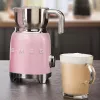 Automatische melkopschuimer Smeg MFF11PKEU rose roestvrij staal 500W