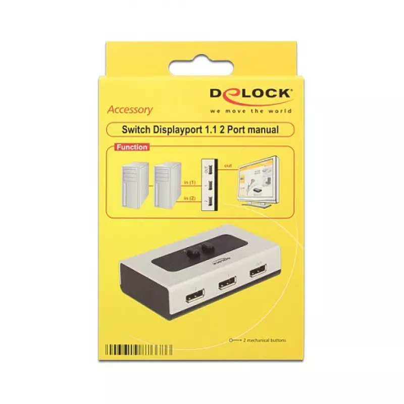 Videoswitch DeLOCK 87668 DisplayPort
