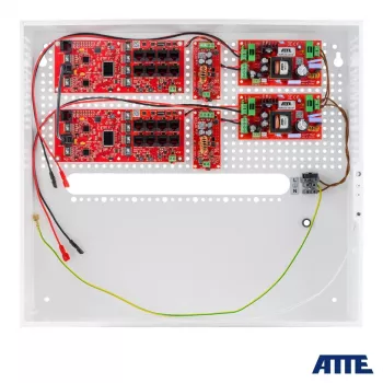 Bufferset voor 16 IP-switchcamera's Po 16P+2G ATTE IPUPS-16-20-H