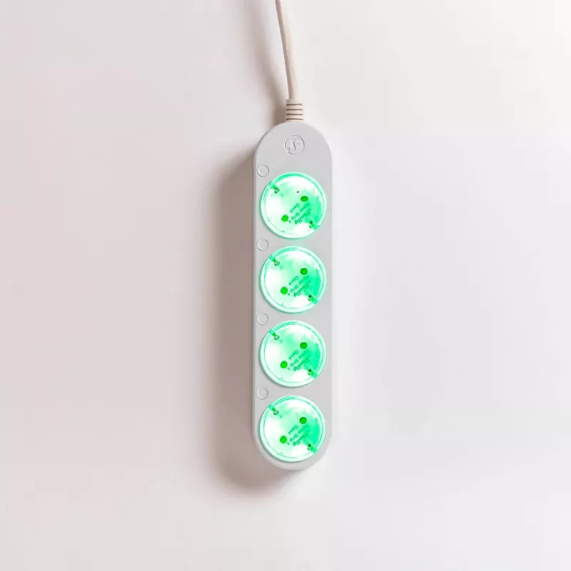 Smart 12A Shelly stekkerdoos 4 Gen4 Zigbee/Matter stekkerdoos