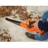 Black & Decker GWC1820PC accu-bladblazer 209 km/h zwart, oranje 18 V lithium