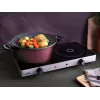 Elektrische grill Jata HACC4533 met antiaanbaklaag en instelbare temperatuur