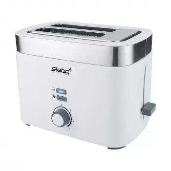Toaster Steba TO 10 BIANCO 2 sneetjes 930 W zilver wit