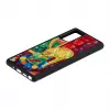 Hoesje iKins voor Samsung Galaxy Note 20 met rood kat-en-visdesign