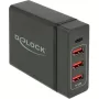 DeLOCK USB-wandlader 63974 universeel zwart AC indoor