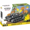 Bouwset Cobi Panzer II Ausf. A — 250 onderdelen, zwart