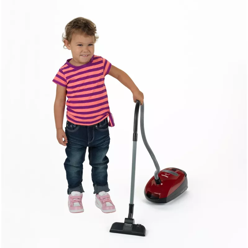 Stofzuiger Miele, kinderhuishoudspeelgoed rood