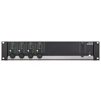 AUDAC MTX48 audiodaagversterker thuisgebruik zwart 80 dB SNR 20-20000 Hz