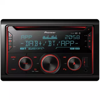 Car Media Receiver Pioneer FH-S820DAB zwart 200 W Bluetooth