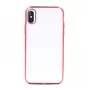 Telefoonhoesje Devia Soft case Glitter voor iPhone XS/X 5.8, TPU, rood