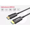 HDMI-kabel UNITEK C11072BK-10M 10m 18 Gbit/s zwart