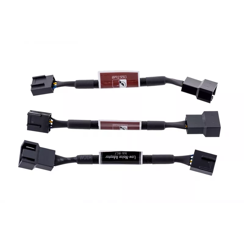 Noctua NA-SRC7 set stille adapters voor 4-pins PWM-ventilatoren (3 st.)