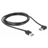 USB-kabel DeLOCK 5m USB 2.0 A m/m 90°