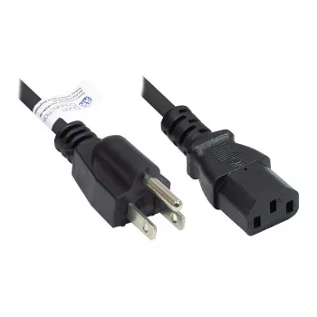 Good Connections P4530-S050 - 5 m - netstekker type B - C13-koppeling - SJT - 125 V - 10 A