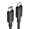 USB-C-naar-Lightning-kabel 3A 480Mbps 1m zwart