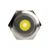 DimasTech vandalismebestendige drukknop 25 mm Silverline Dot RGB PD216
