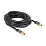 Coaxkabel RG-6/U DeLOCK 88925 5 m IEC zwart